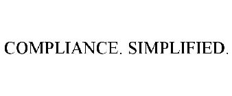 COMPLIANCE. SIMPLIFIED.