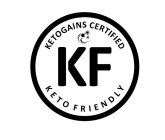 KETOGAINS CERTIFIED KF KETO FRIENDLY