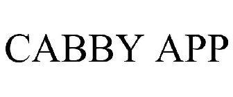 CABBY APP