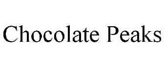 CHOCOLATE PEAKS