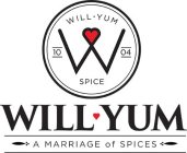 WILLYUM SPICE, 10/04, A MARRIAGE OF SPICE