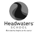 HEADWATERS SCHOOL EACH JOURNEY BEGINS AT THE SOURCE
