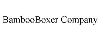 BAMBOOBOXER COMPANY