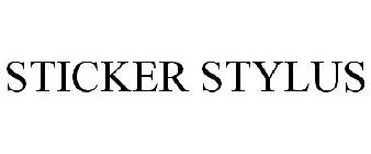 STICKER STYLUS