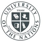 UNIVERSITY OF THE NATIONS YWAM TO KNOW GOD AND TO MAKE HIM KNOWN