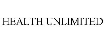 HEALTH UNLIMITED