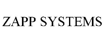 ZAPP SYSTEMS