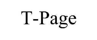 T-PAGE