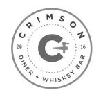 C CRIMSON DINER + WHISKEY BAR 2016