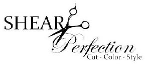 SHEAR PERFECTION CUT · COLOR · STYLE