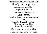 PREGNANCY ANNOUNCEMENT GIFT GRANDPARENT PREGNANCY ANNOUNCEMENT GIFT PREGNANCY REVEAL PREGNANCY REVEAL TO GRANDPARENT GENDER REVEAL ANNOUNCEMENT GIFT GENDER REVEAL BOOTIES GENDER REVEAL IDEA BABY SHOWE