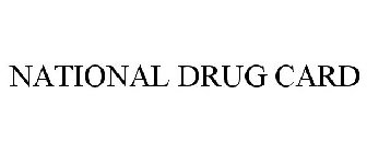 NATIONAL DRUG CARD