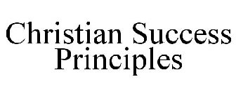 CHRISTIAN SUCCESS PRINCIPLES