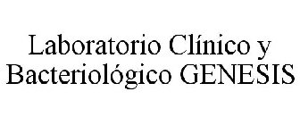 LABORATORIO CLÍNICO Y BACTERIOLÓGICO GENESIS