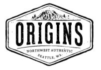 ORIGINS NORTHWEST AUTHENTIC SEATTLE, WA