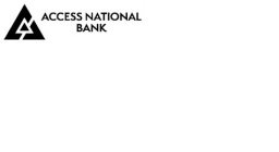 ACCESS NATIONAL BANK