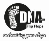 DNA CUSTOM FLIP FLOPS CUSTOMIZING YOUR STEPS