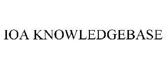 IOA KNOWLEDGEBASE