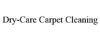 DRY-CARE CARPET CLEANING