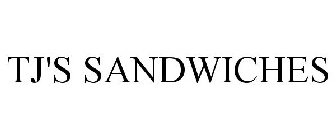 TJ'S SANDWICHES