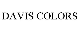 DAVIS COLORS