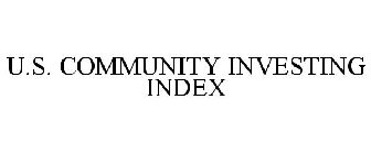 U.S. COMMUNITY INVESTING INDEX