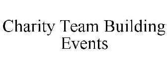 CHARITY TEAM BUILDING EVENTS