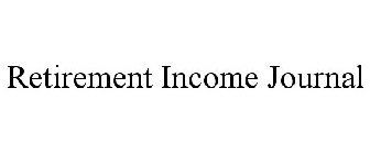 RETIREMENT INCOME JOURNAL