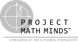 PROJECT MATH MINDS A PROGRAM OF THE ACTUARIAL FOUNDATION