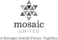 MOSAIC UNITED A STRONGER JEWISH FUTURE.T