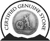 CERTIFIED GENUINE STONE, G, S
