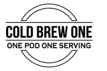 COLD BREW ONE ONE POD ONE SERVING