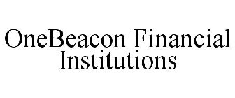 ONEBEACON FINANCIAL INSTITUTIONS