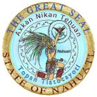 THE GREAT SEAL STATE OF NAHUATL NAHUATL AXKAN NIKAN TEHUAN TOPAN TLATOCAYOTL