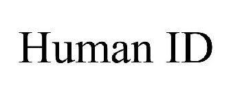 HUMAN ID