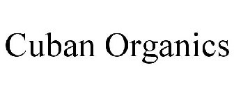 CUBAN ORGANICS