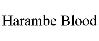 HARAMBE BLOOD