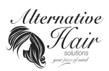 ALTERNATIVE HAIR SOLUTION YOUR PIECE OF MIND