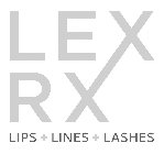 LEXRX LIPS + LINES + LASHES