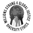MILLIONS STRONG 4 GLOBAL JUSTICE DIVERSITY ETHICS JUSTICE