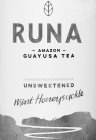RUNA AMAZON GUAYUSA TEA UNSWEETENED MINT HONEYSUCKLE
