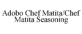 ADOBO CHEF MATITA/CHEF MATITA SEASONING