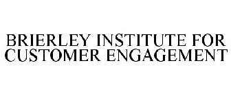 BRIERLEY INSTITUTE FOR CUSTOMER ENGAGEMENT