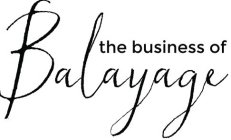 THE BUSINESS OF BALAYAGE