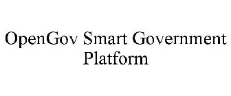 OPENGOV SMART GOVERNMENT PLATFORM