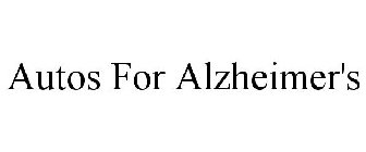 AUTOS FOR ALZHEIMER'S