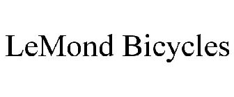 LEMOND BICYCLES