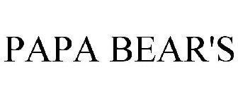PAPA BEAR'S