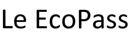 LE ECOPASS