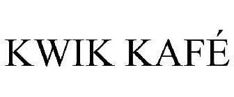 KWIK KAFÉ